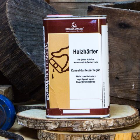 Holzhärter, gebrauchtsfertig, Festigung des Holzes - 1L