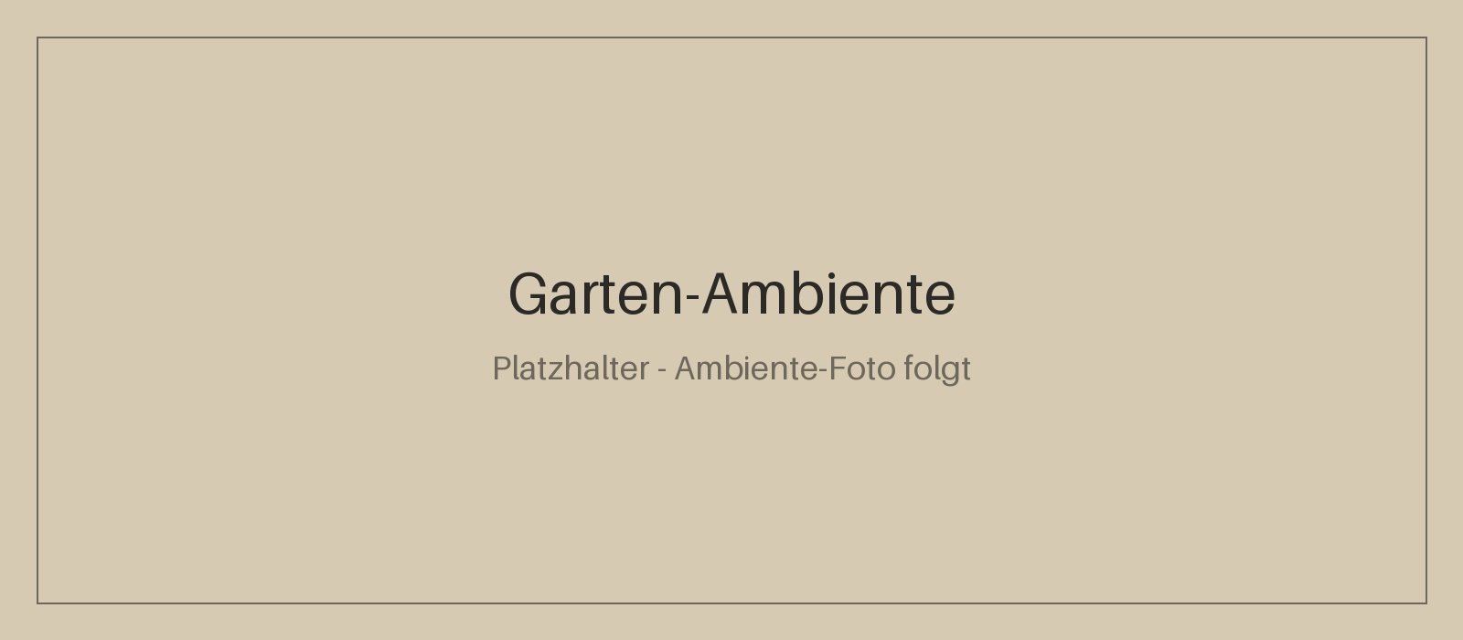 Nostalgisches Garten-Ambiente
